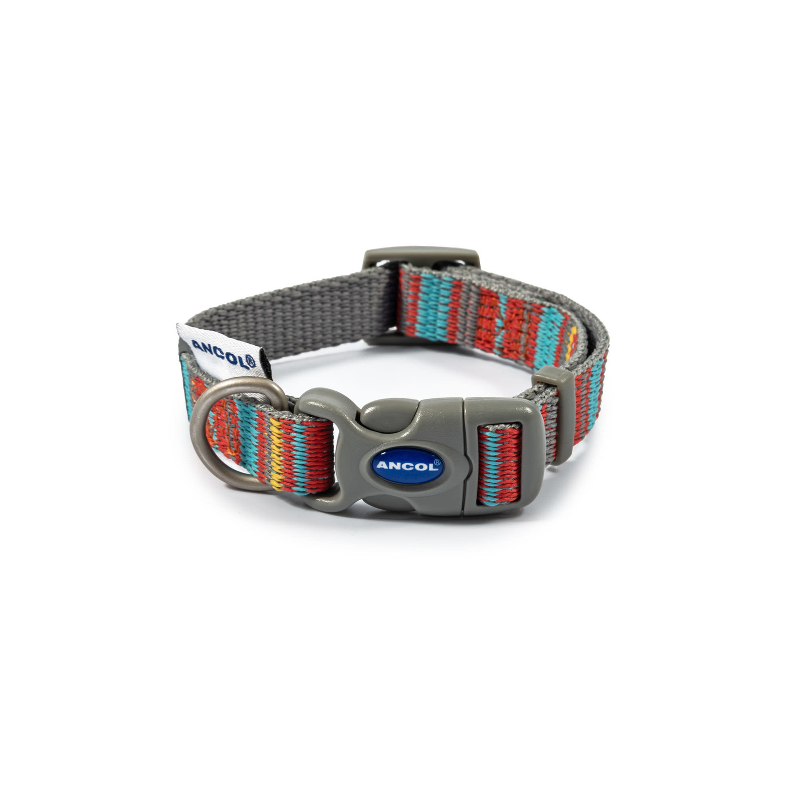 Dog Collar Made From Recycled Materials, Orange Candy Stripe Pet Care