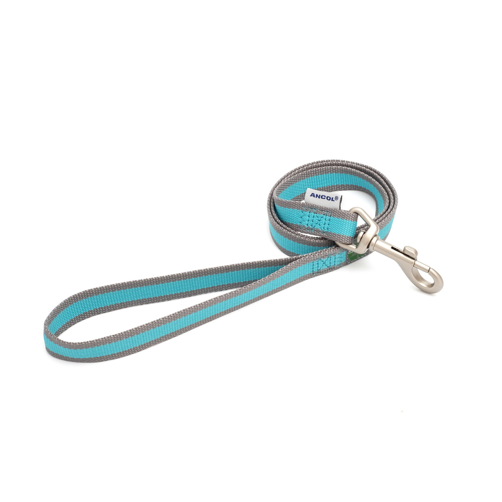 Ancol Dog Lead Made From Recycled Materials, Blue & Grey, 100 x 1.9cm