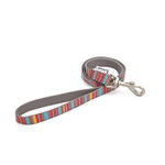 Ancol Dog Lead Made From Recycled Materials, Orange Candy Stripe, 100 x 1.9cm