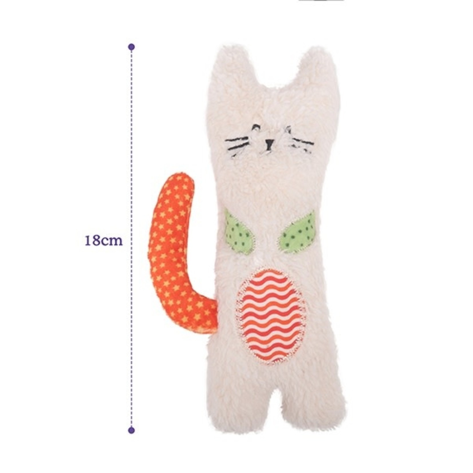 Rosewood Little Nippers Kitty Crunch Toy for Cats & Kittens