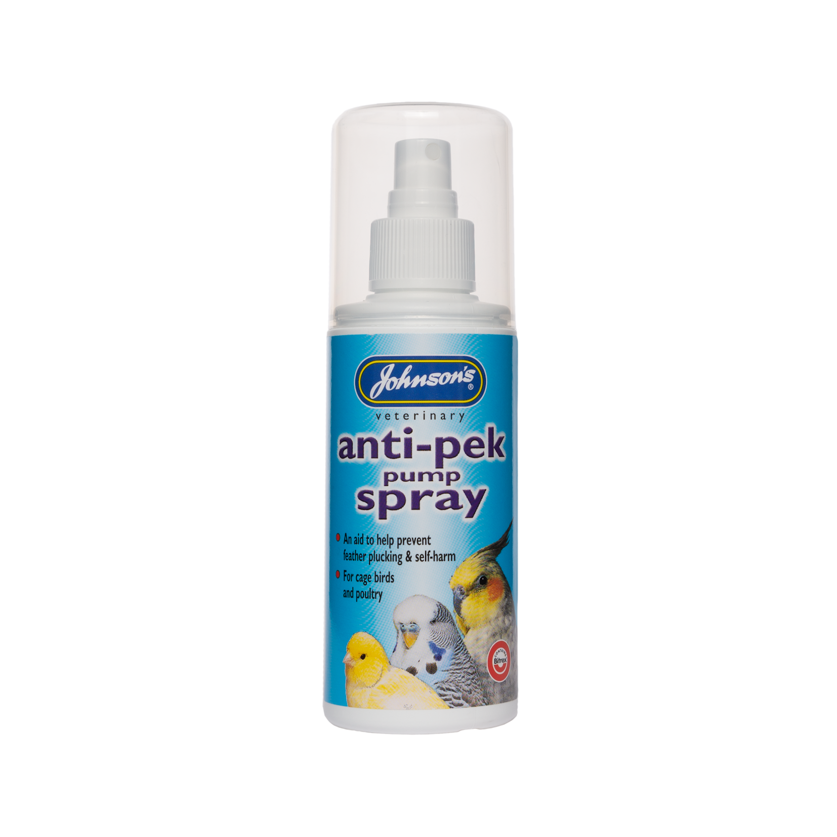 Johnson's Veterinary Anti-Pek Pump Spray for Cage Birds & Poultry, 100ml