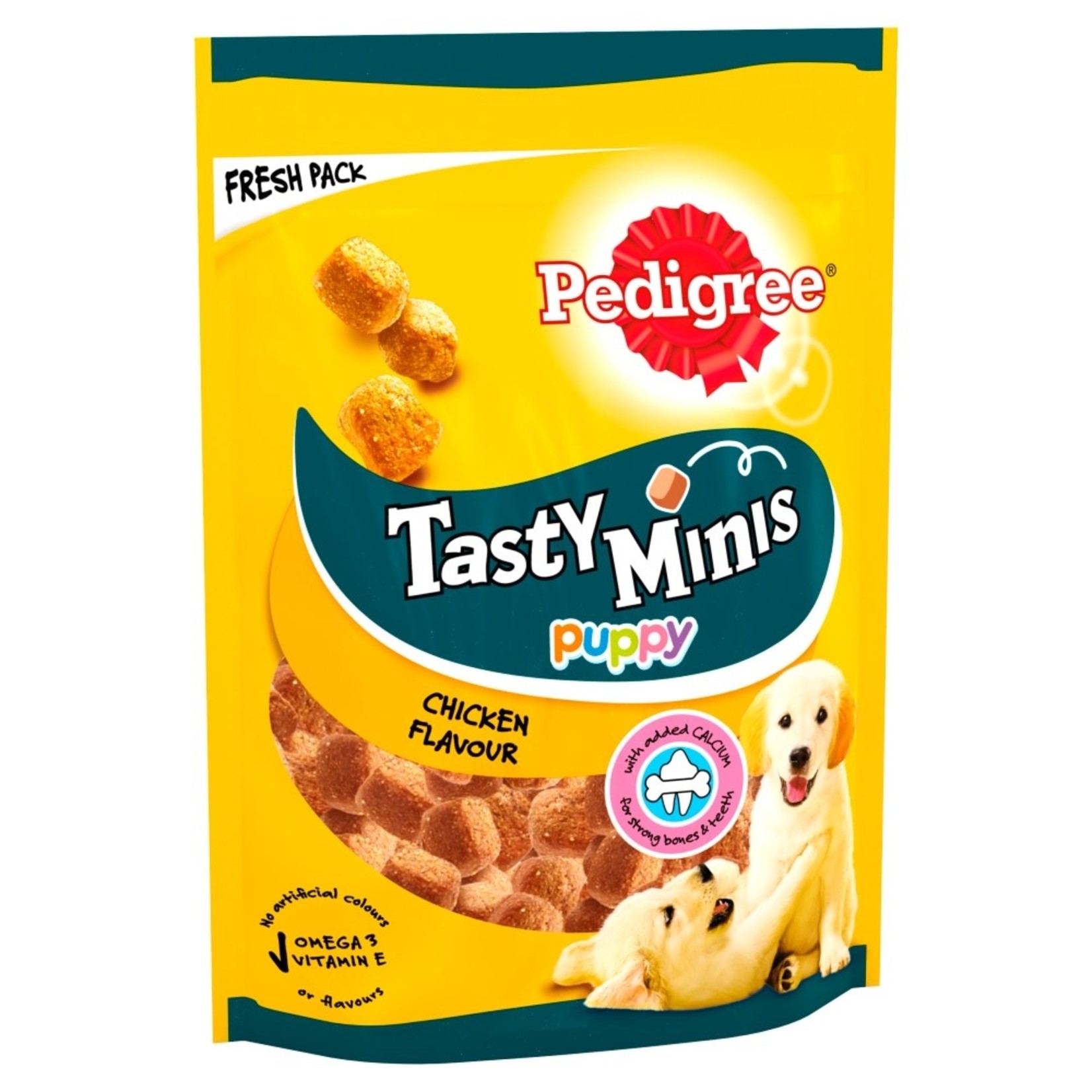 Pedigree Tasty Minis Puppy Dog Treats with Chicken, 125g