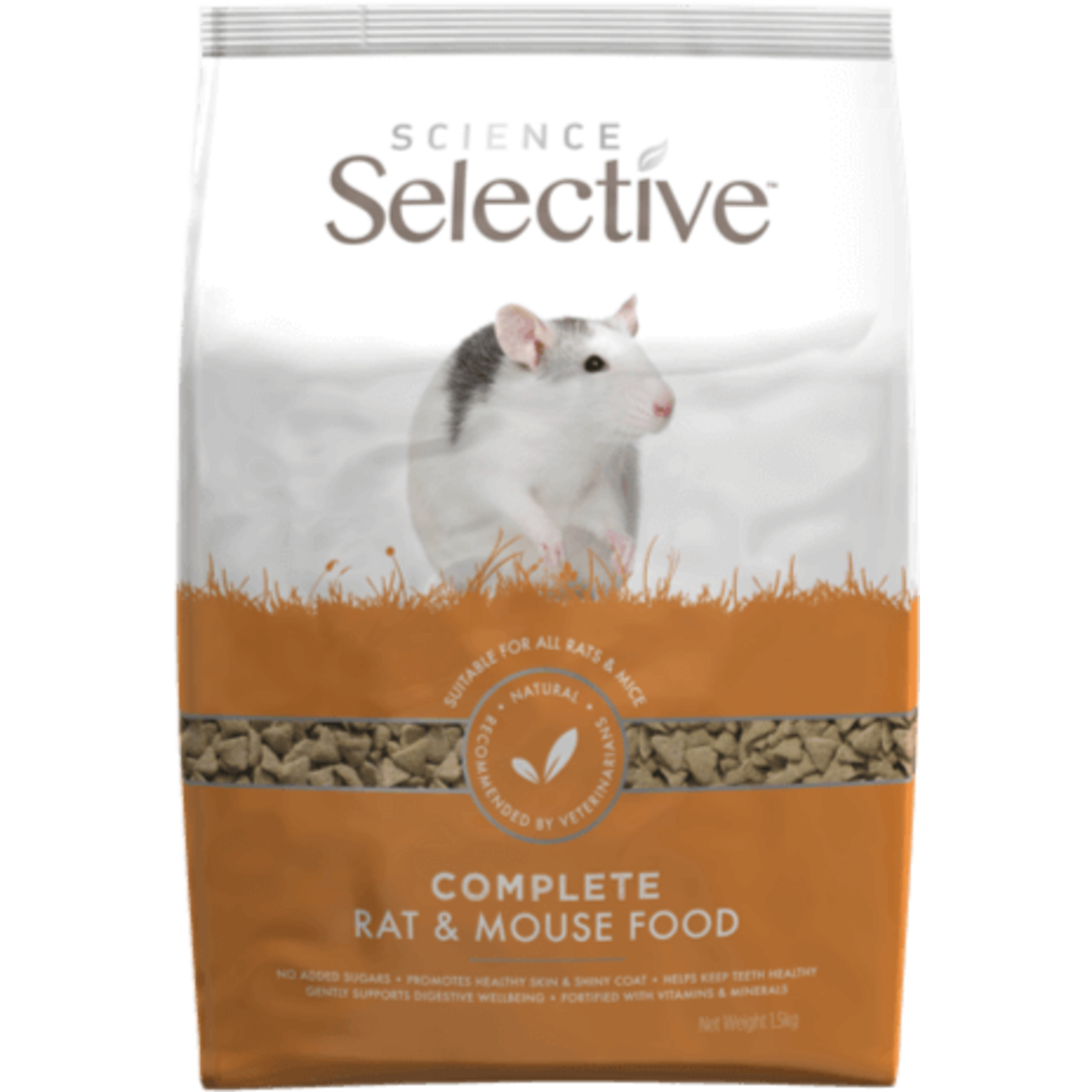 Supreme Science Selective Complete Rat & Mouse Food, 1.5kg