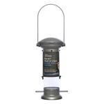 Tom Chambers Pewter Flick 'n' Click Wild Bird Nyger Feeder