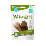 Whimzees Puppy Natural Daily Dental Dog Chew Treat, Medium-Large, 7 pack