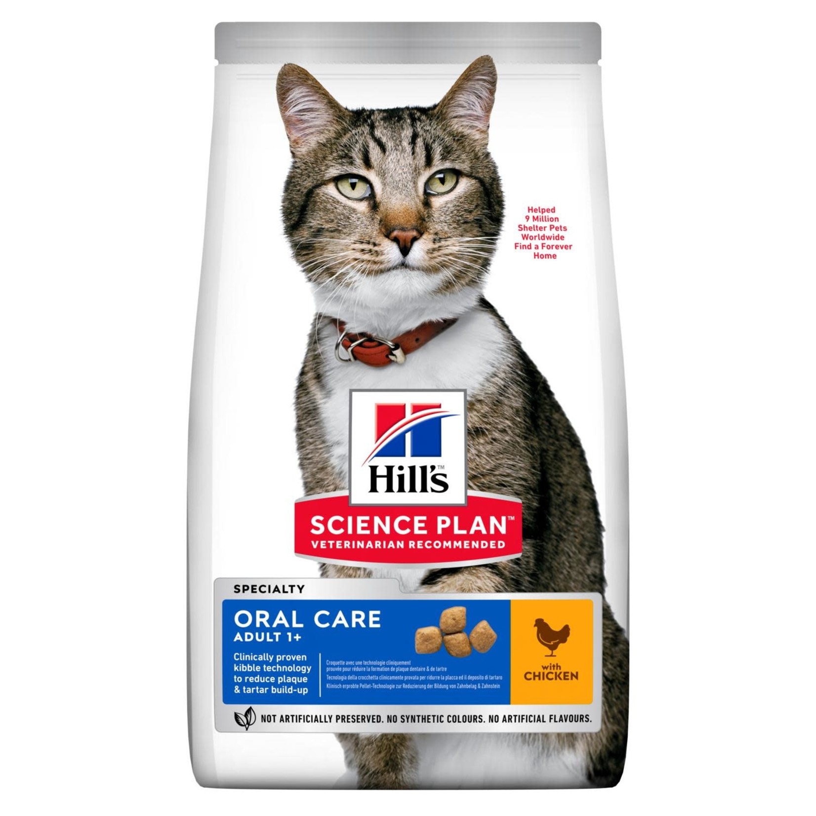 Hill's Science Plan Adult 1+ Oral Care Cat Dry Food, Chicken