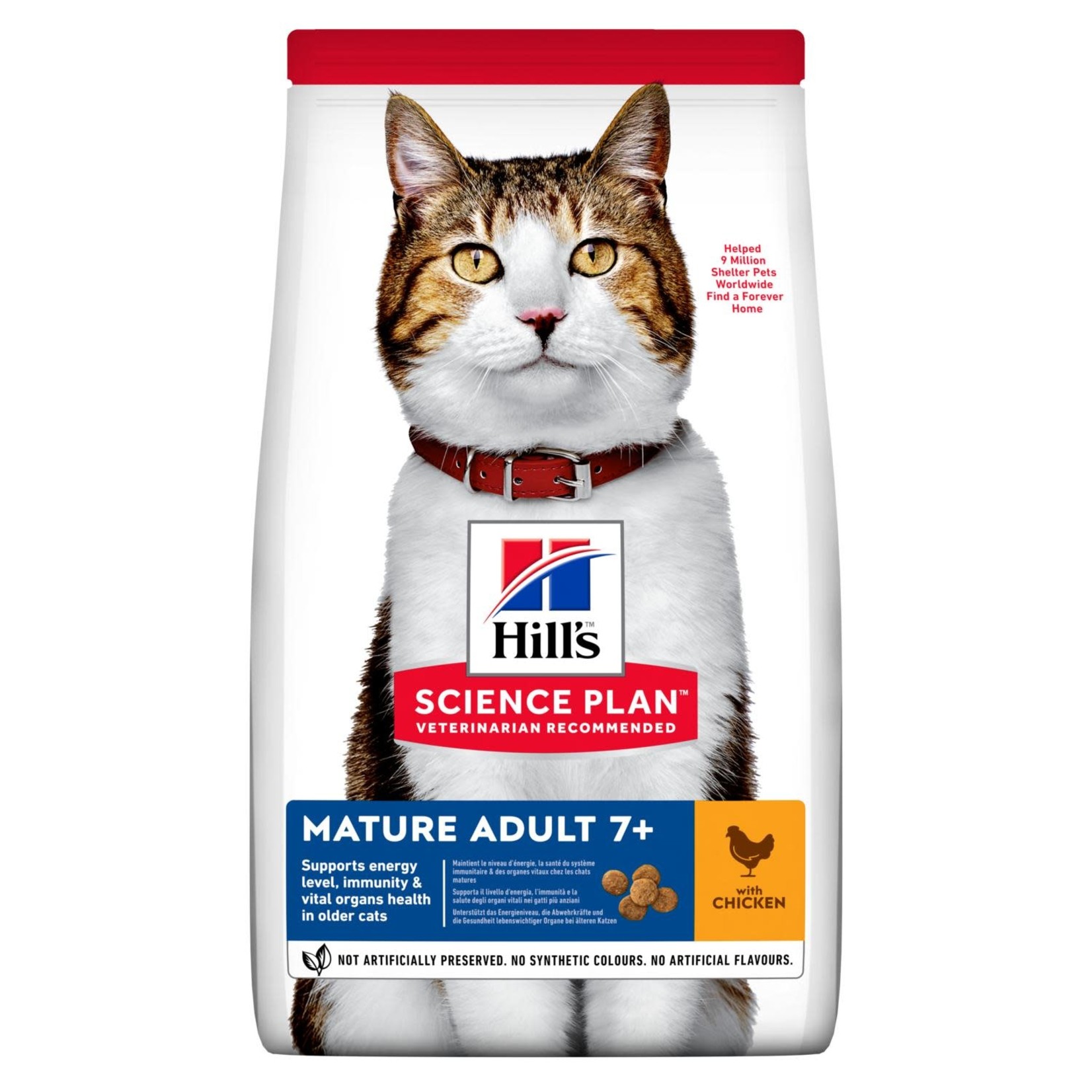 Hill's Science Plan Mature Adult 7+ Cat Dry Food, Chicken