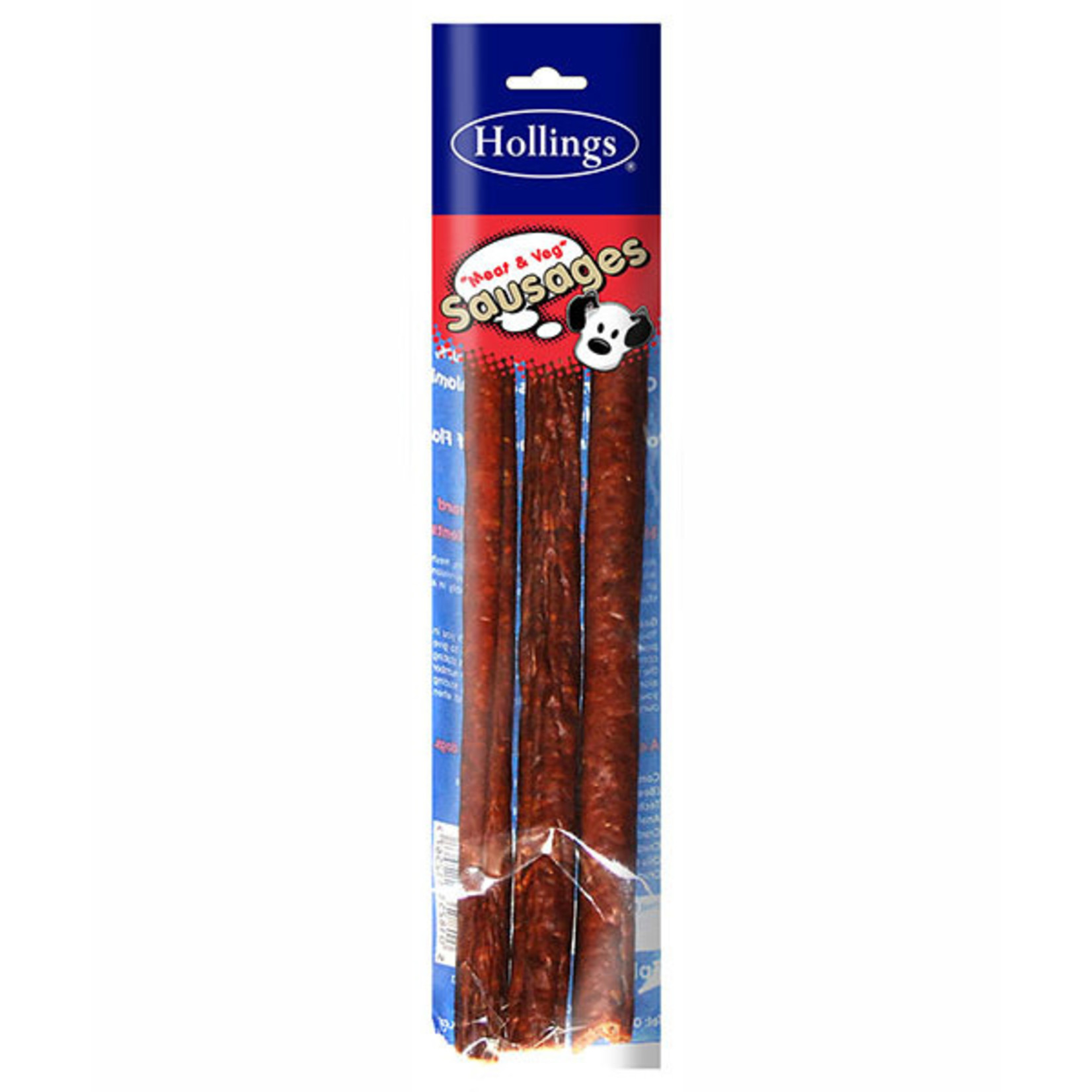 Hollings Meat and Veg Sausage Dog Treat, 3 pack