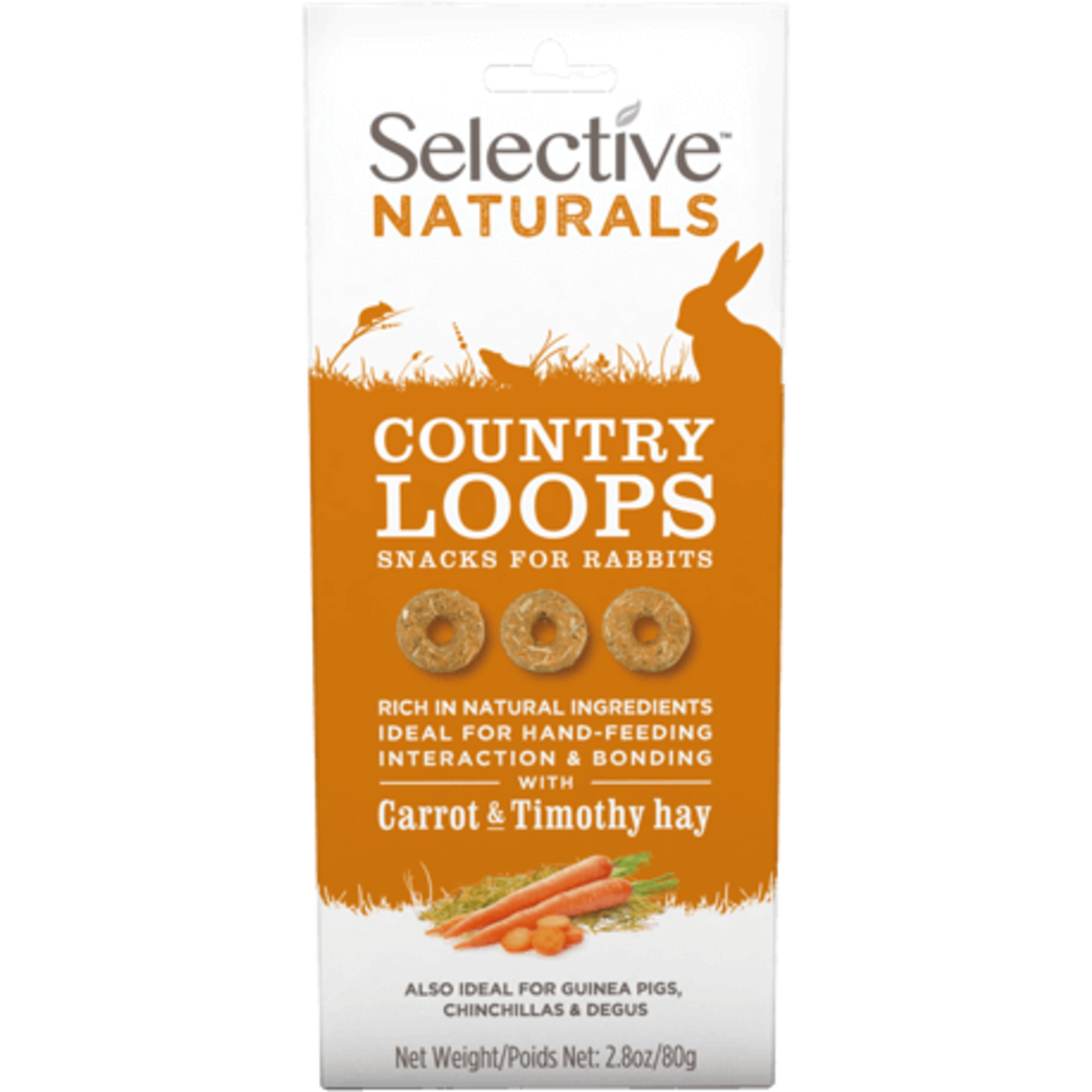 Supreme Selective Naturals Country Loops Small Animal Treats, 80g