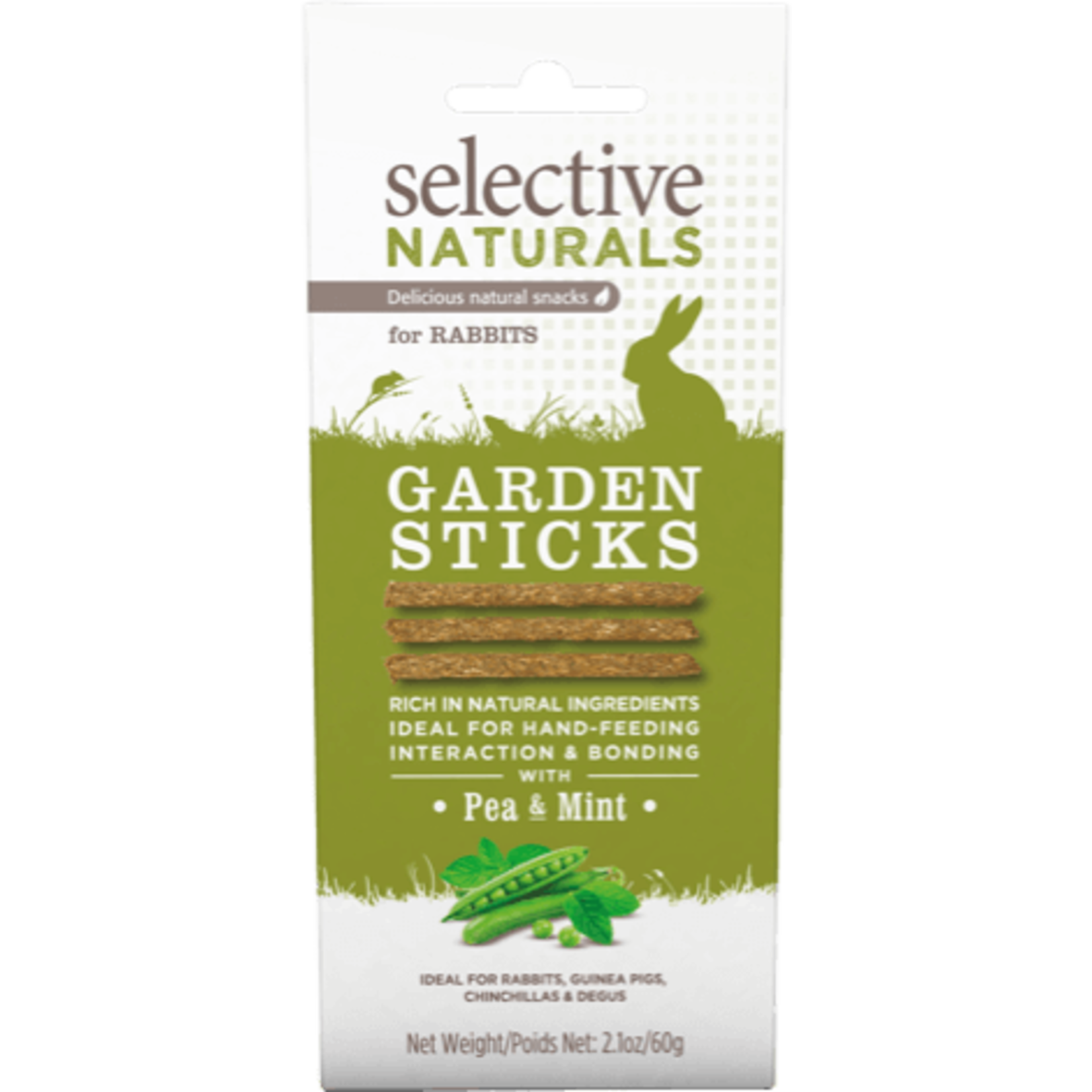 Supreme Selective Naturals Garden Sticks Small Animal Treats, 60g