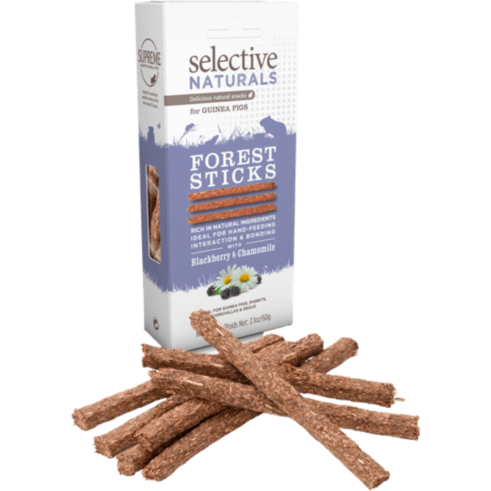 Supreme Selective Naturals Forest Sticks Small Animal Treats, 80g