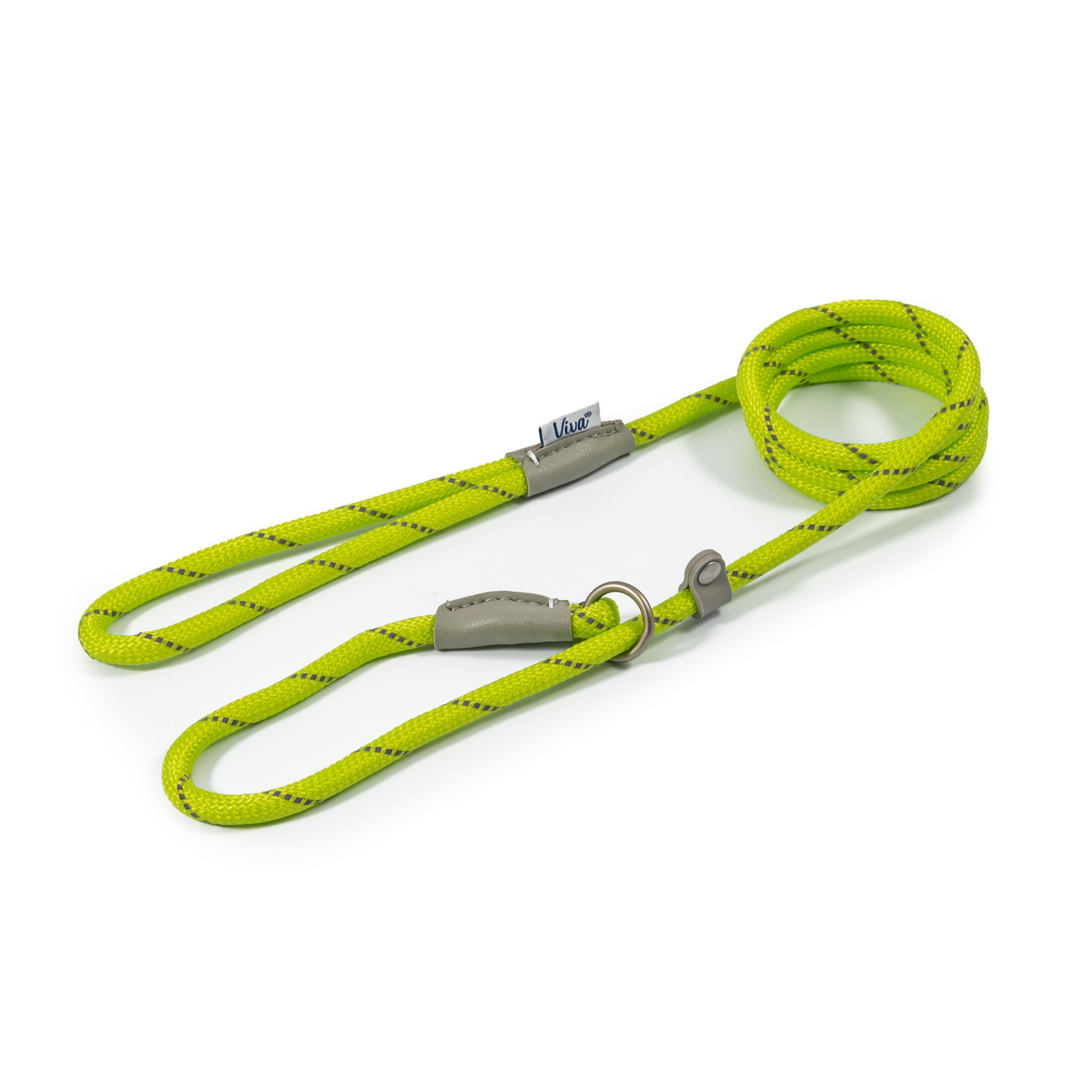 Ancol Viva Reflective Rope Slip Dog Lead, 150 x 0.8cm