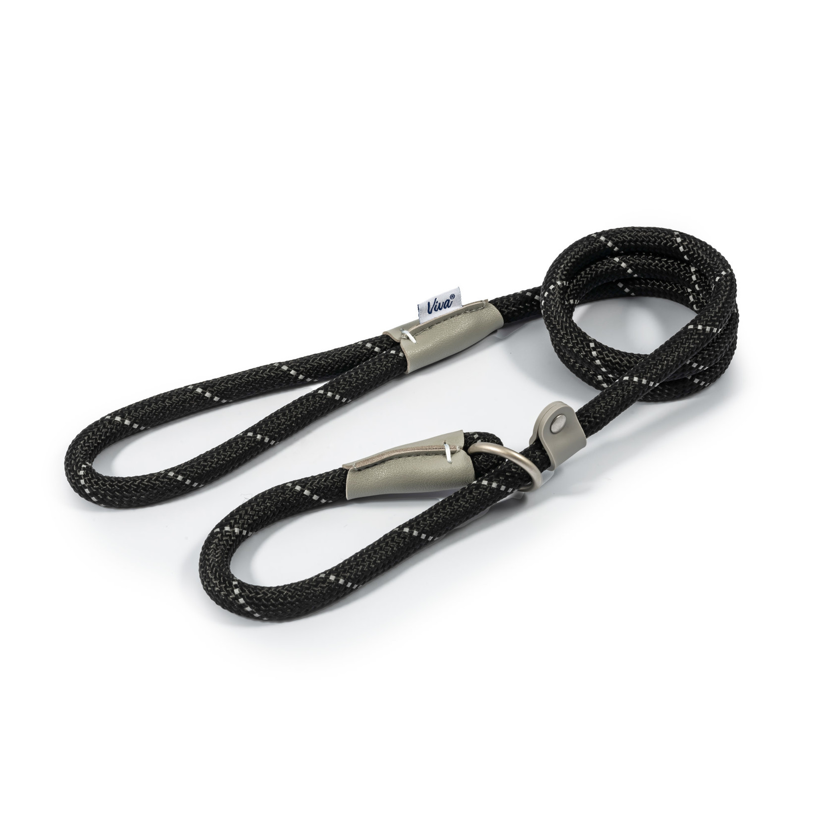 Ancol Viva Reflective Rope Slip Dog Lead, 150cm x 1.2cm