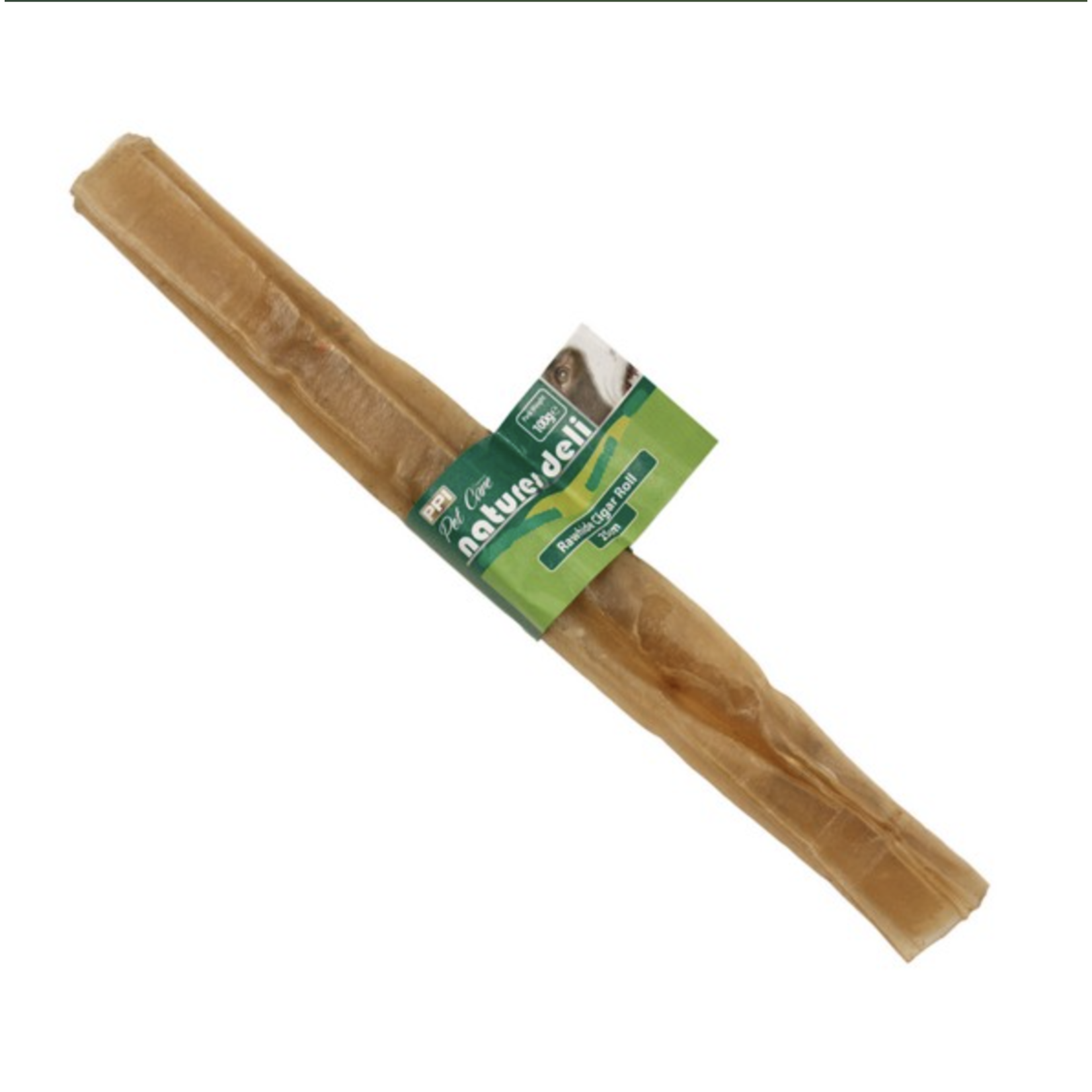 PPI Rawhide Cigar Dog Chew, 10 inch/25cm