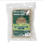 Rawhide Twist Dog Chews, 5 inch/12cm, 100 pack