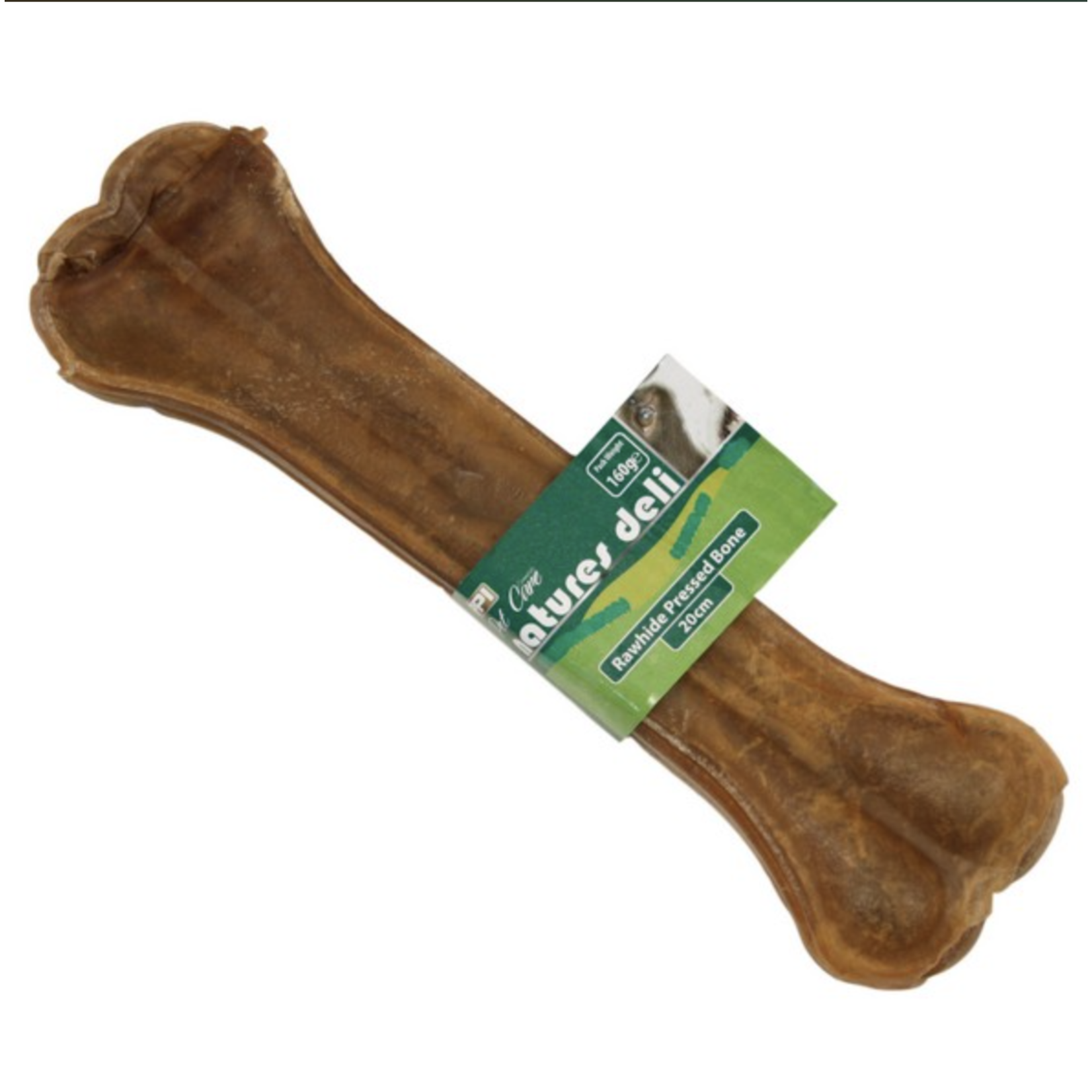 PPI Rawhide Knuckle Bone Dog Chew, 8 inch/20cm