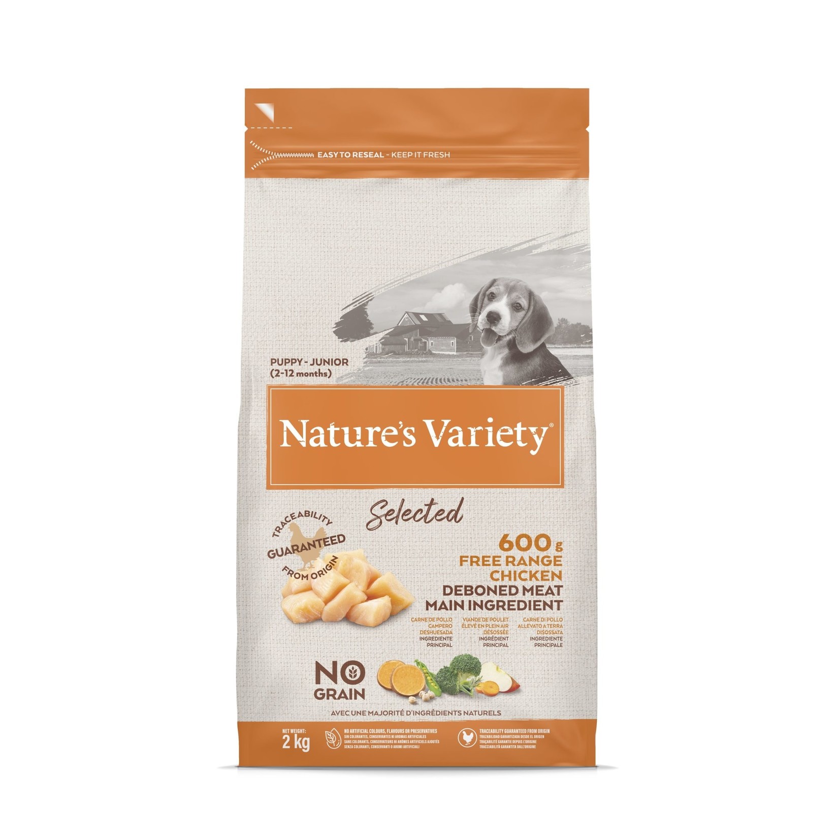 natures menu Nature's Variety Selected Dog Food Puppy Junior Free Range Chicken