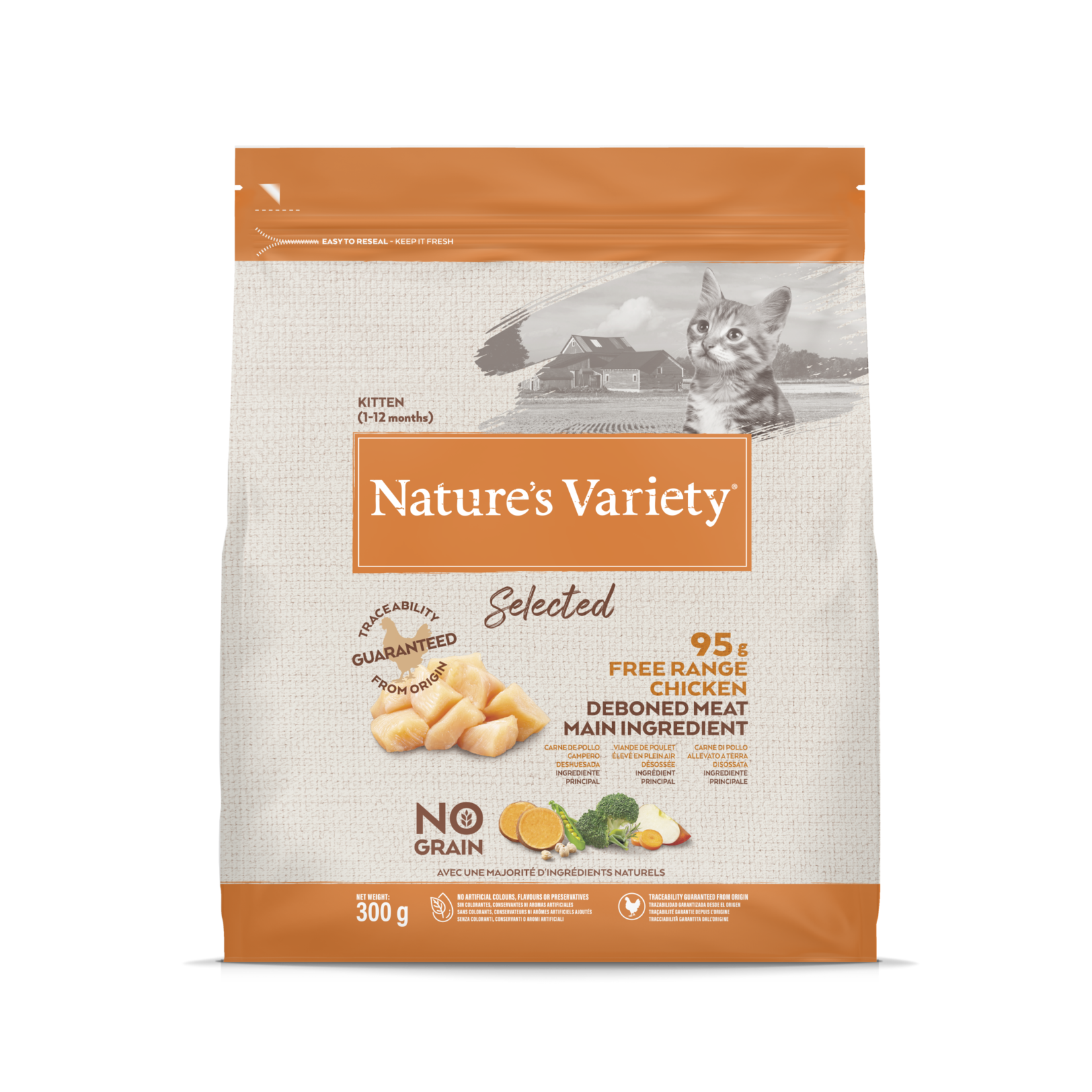 natures menu Nature's Variety Selected Kitten Food Grain Free Free Range Chicken