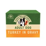 James Wellbeloved Adult Dog Wet Food Pouch Turkey & Rice 150g, Box of 10