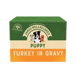 James Wellbeloved Puppy Junior Wet Food Pouch Turkey & Rice 150g, Box of 10 ***