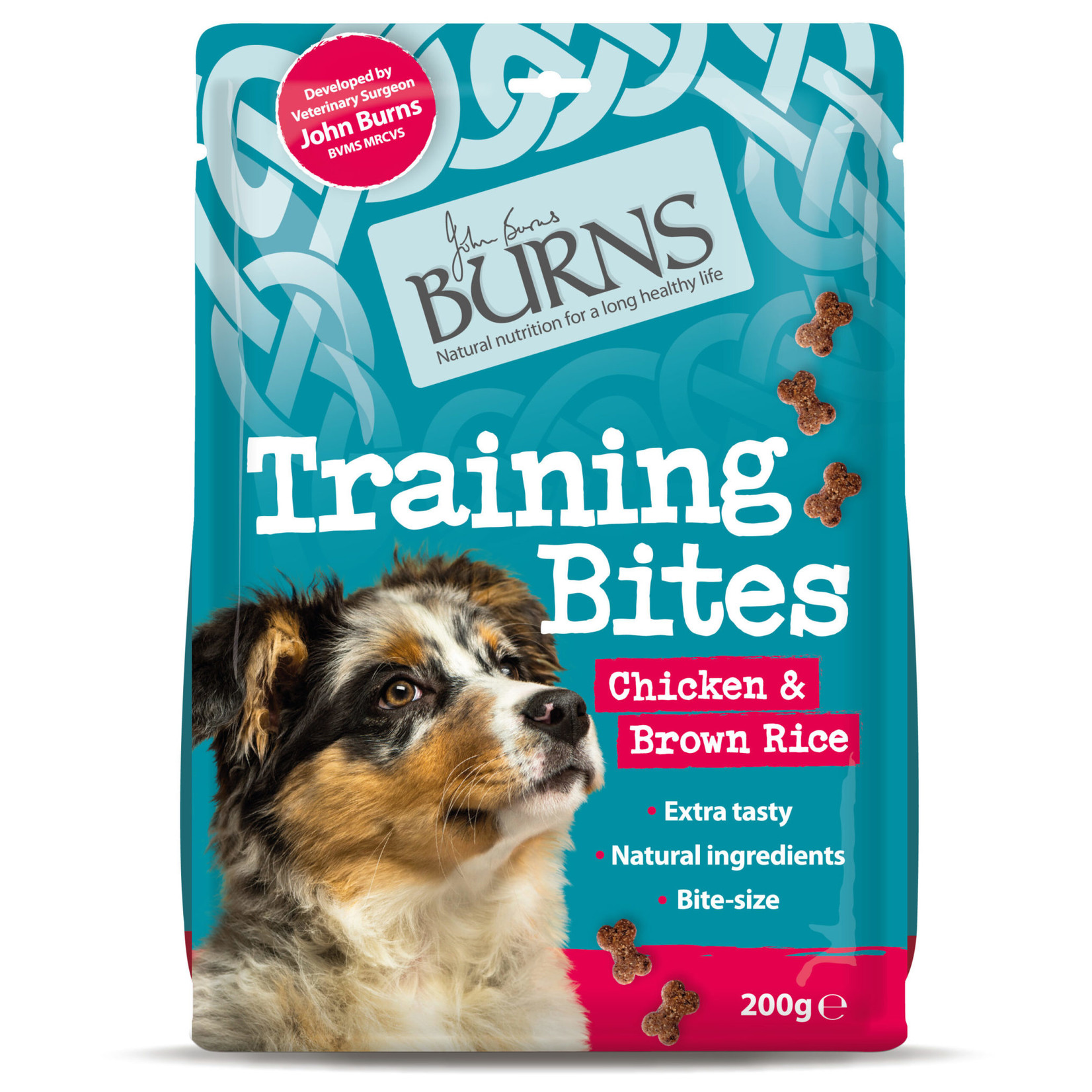 Burns Training Bites Chicken & Brown Rice Puppy & Dog Treats, 200g