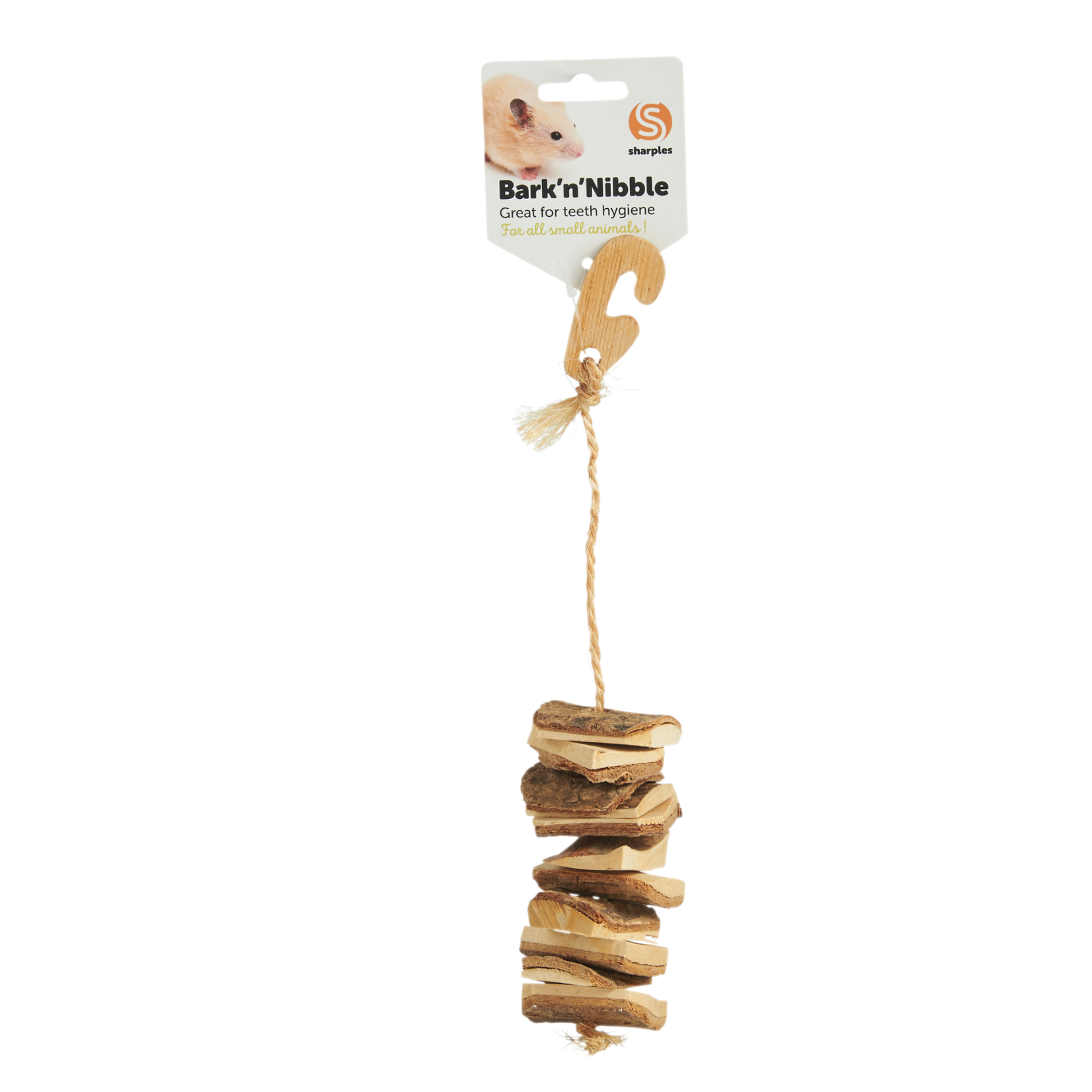 sharples Bark n Nibble Wooden Small Animal Toy