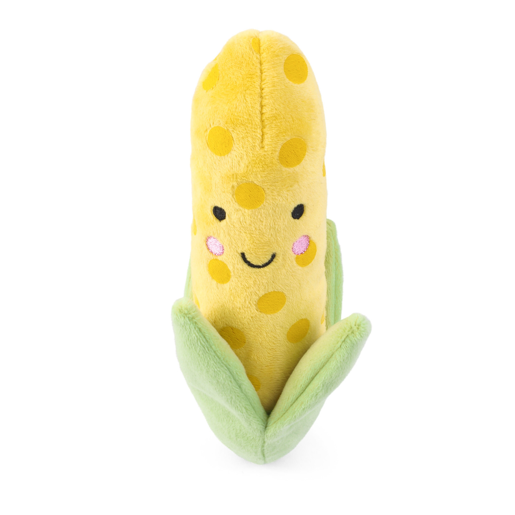 Zöon Veggie Corn Squeaky Plush Dog Toy