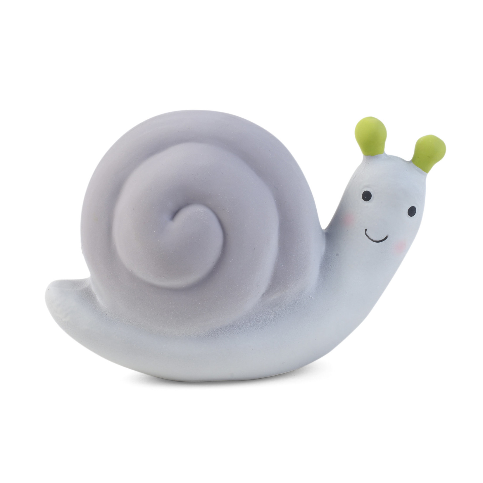 Zöon Veggie Snail Squeaky Latex Dog Toy