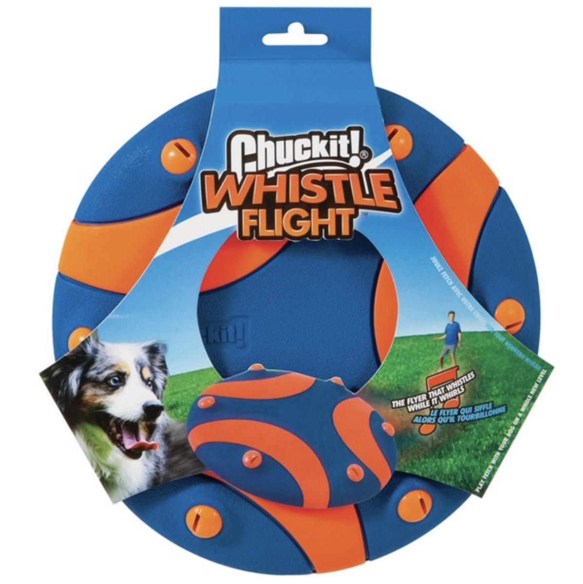 Whistle Flight Flyer Dog Toy Pet Care By Post
