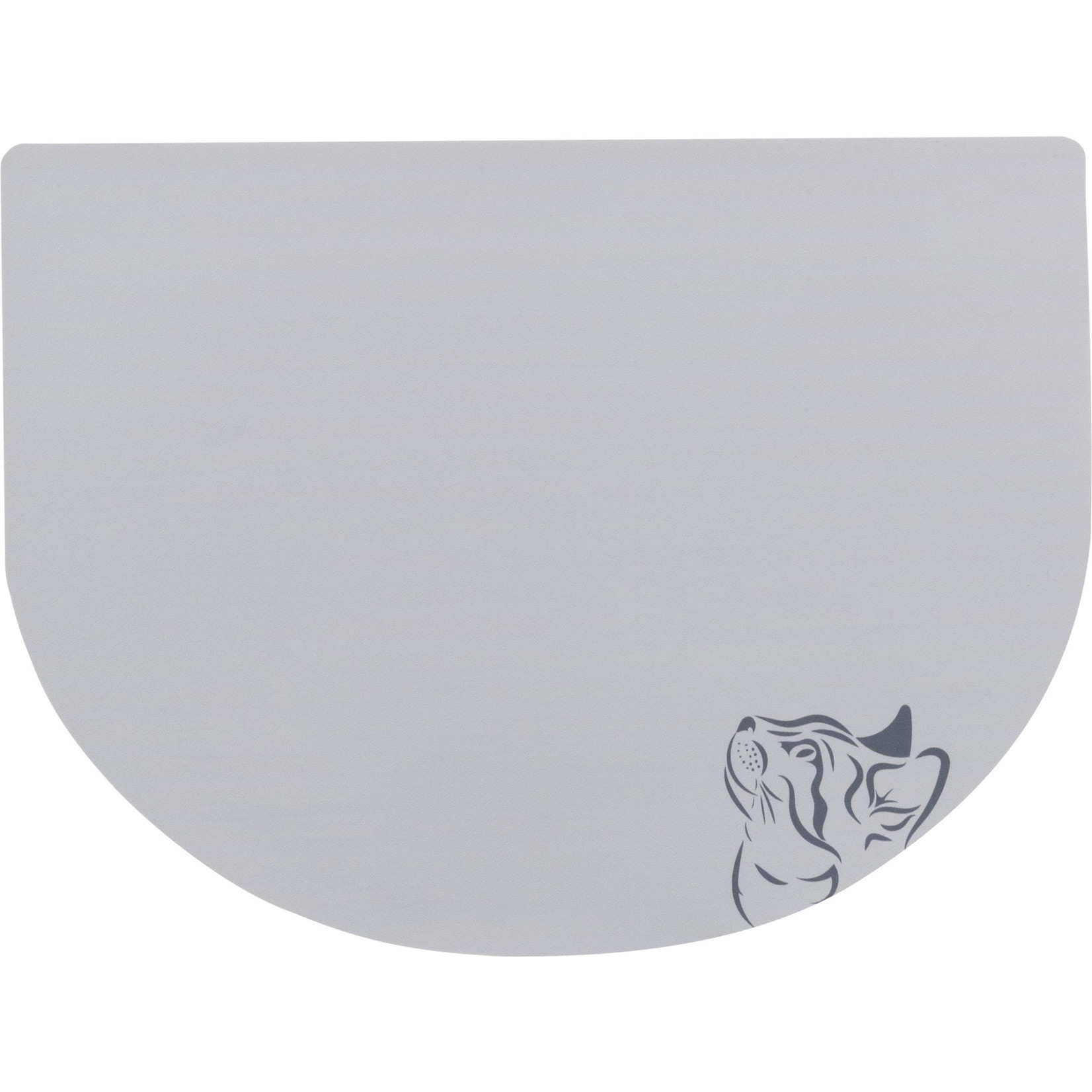 Trixie Non-Slip Plastic Cat Placemat, 43 × 28 cm