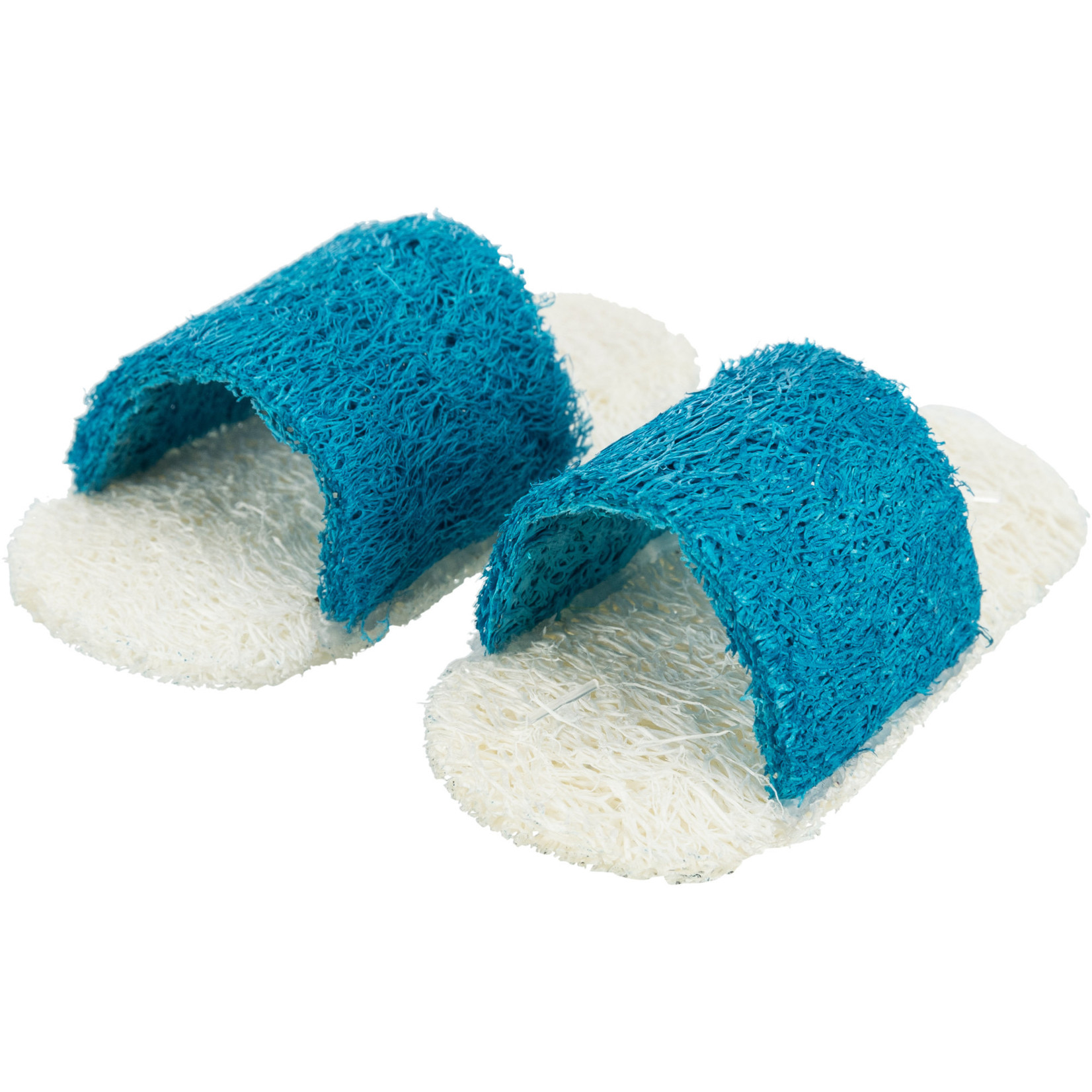 Trixie Loofah Sandals Small Animal Toy, 8cm, 2 pieces