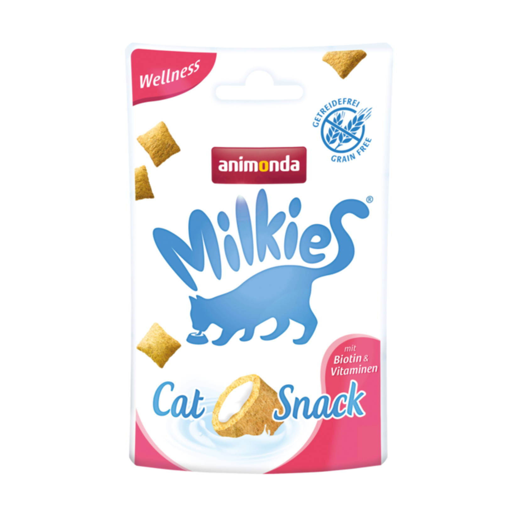 Animonda Milkies Cat Snacks with Biotin and Vitamin Treats 30g