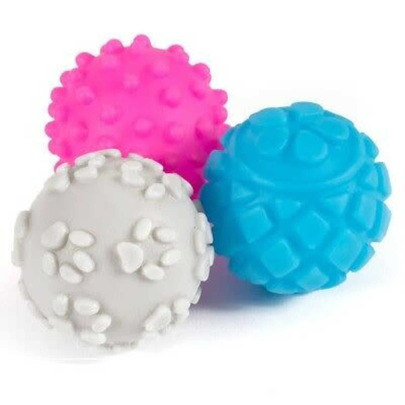 Ancol Small Bite Vinyl Balls Dog Toy, 6 pack