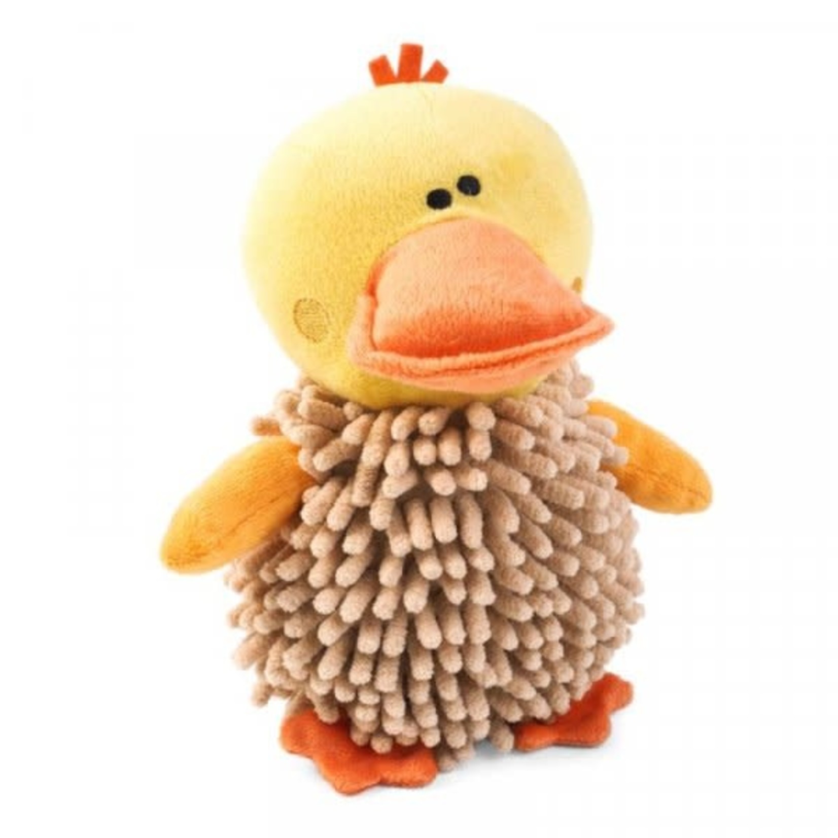 Zöon Noodly Duck Squeaky Dog Toy, 23cm