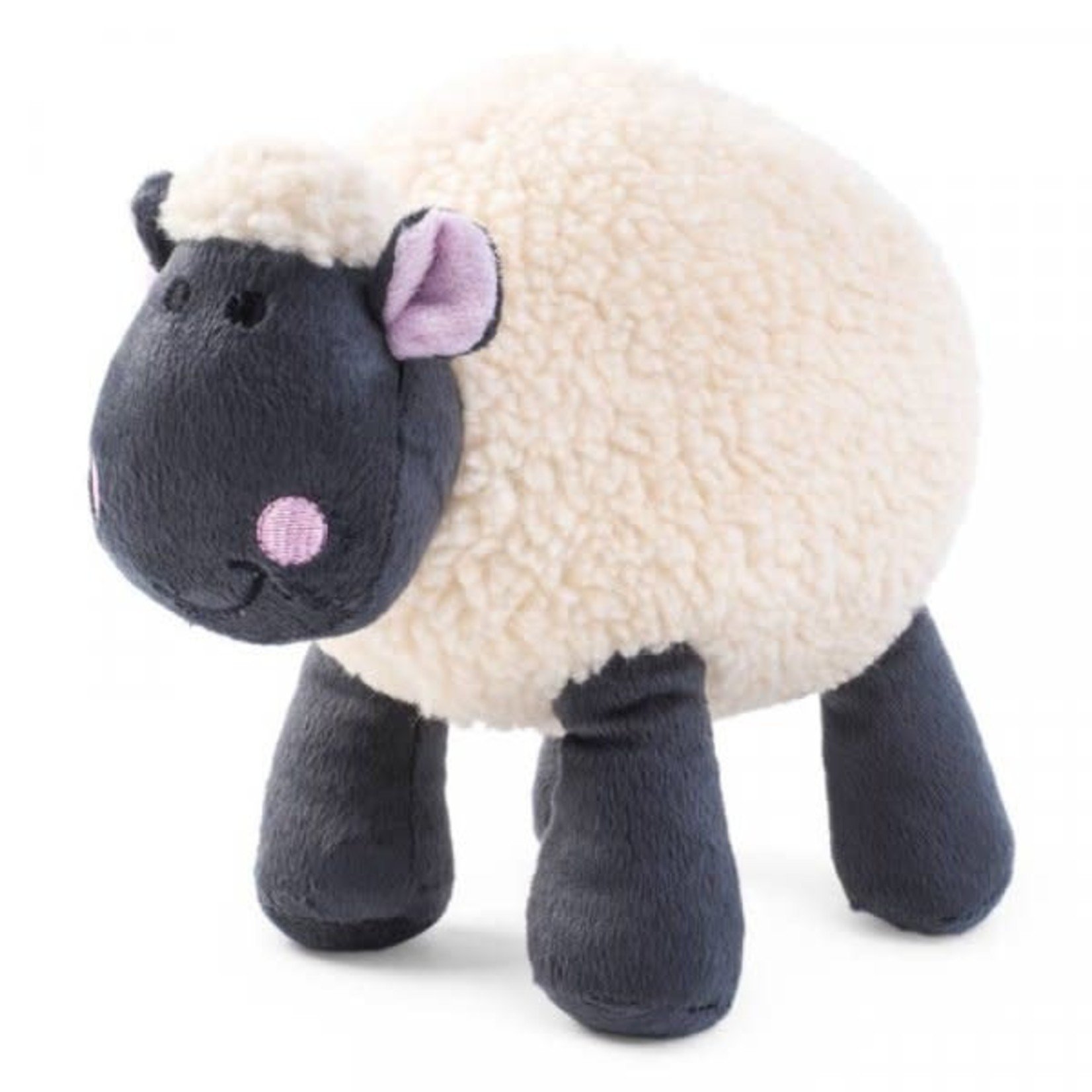 Zöon Woolly Sheep Squeaky Dog Toy, 24cm