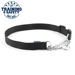 Ancol Heritage Nylon & Check Chain Dog Collar 25-35cm