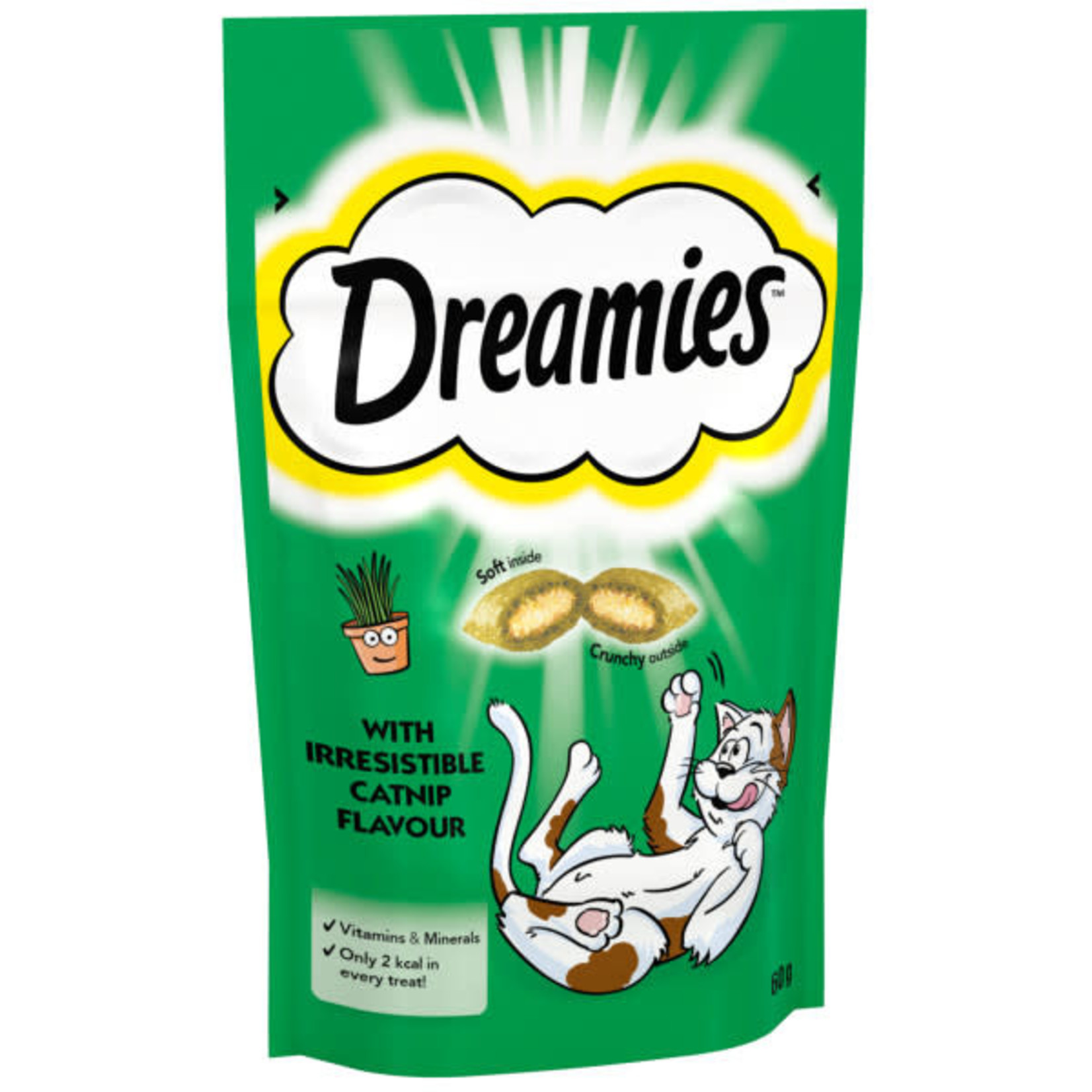 Dreamies Cat Treats Catnip, 60g