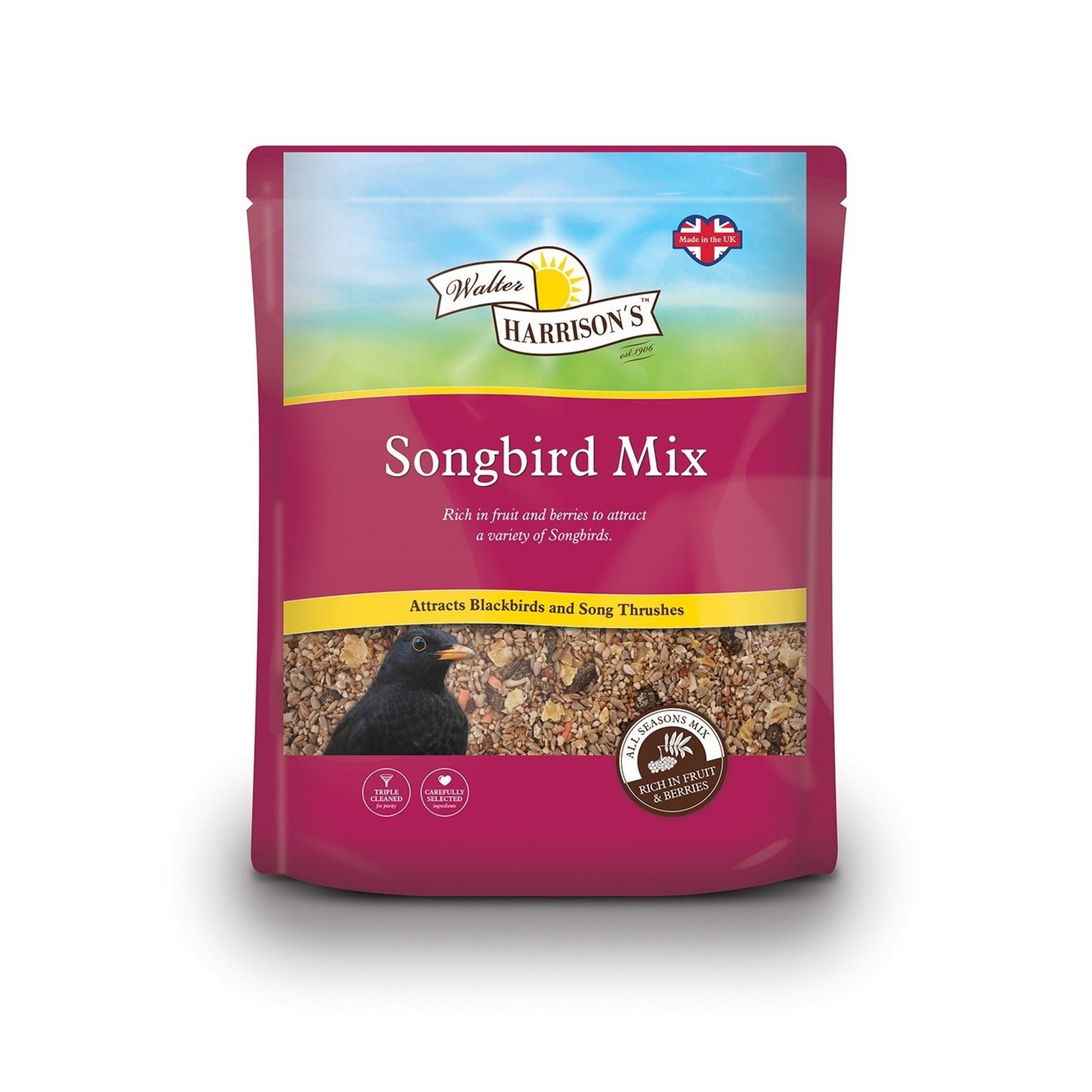 Harrisons Songbird Mix Wild Bird Seed, 2kg