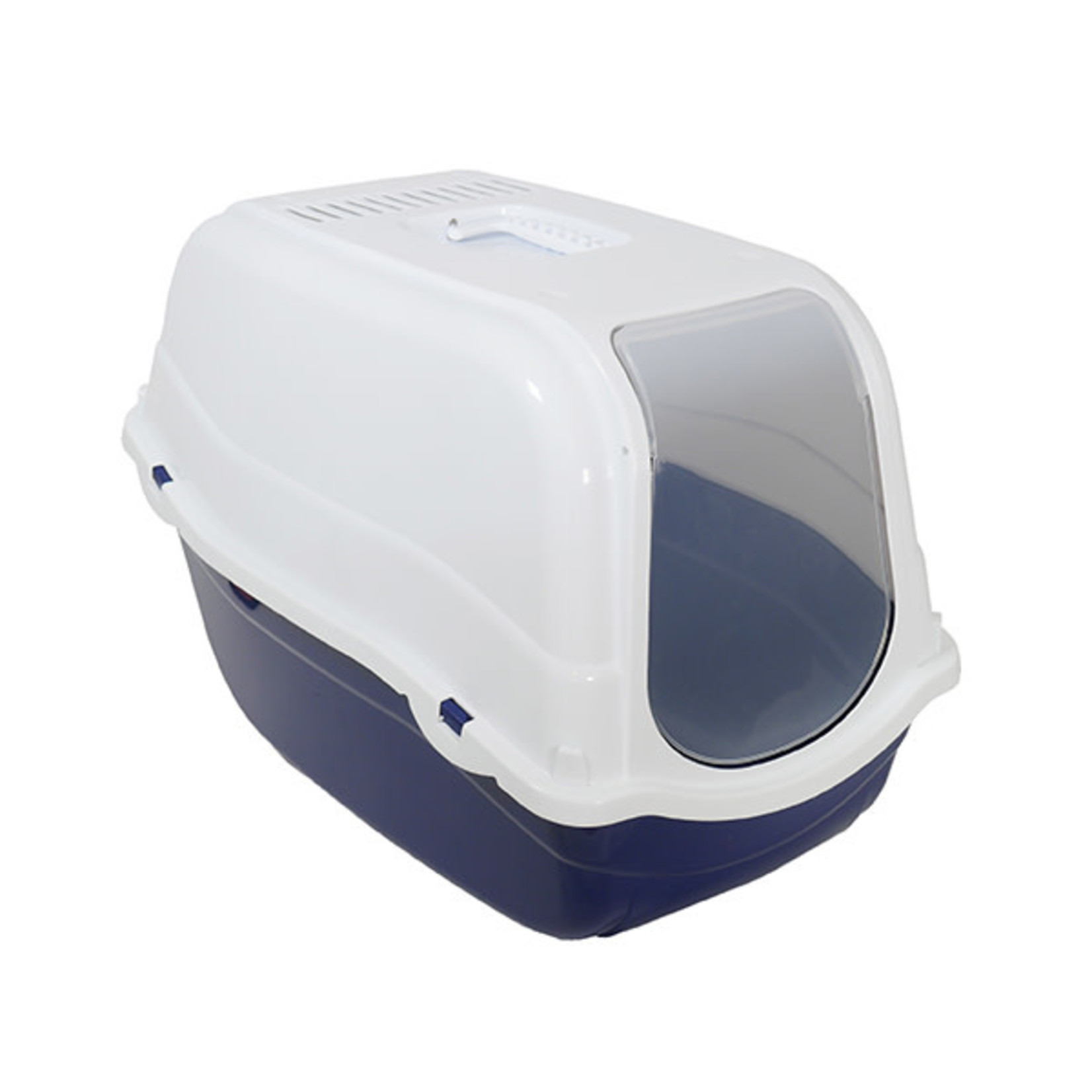 Rosewood Romeo Large Cat Toilet, Night Blue