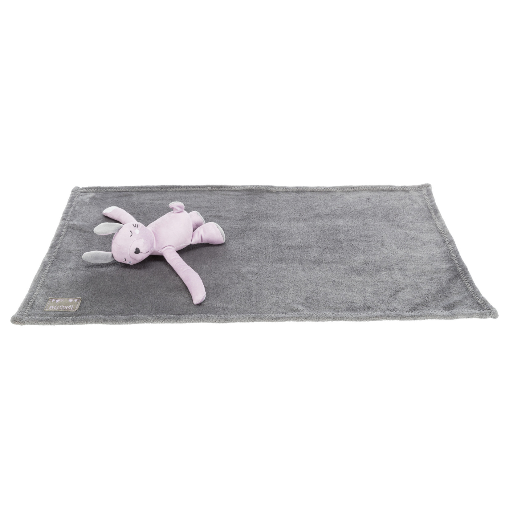 Trixie Cuddly Toy and Blanket set for Puppies, 75 x 50cm