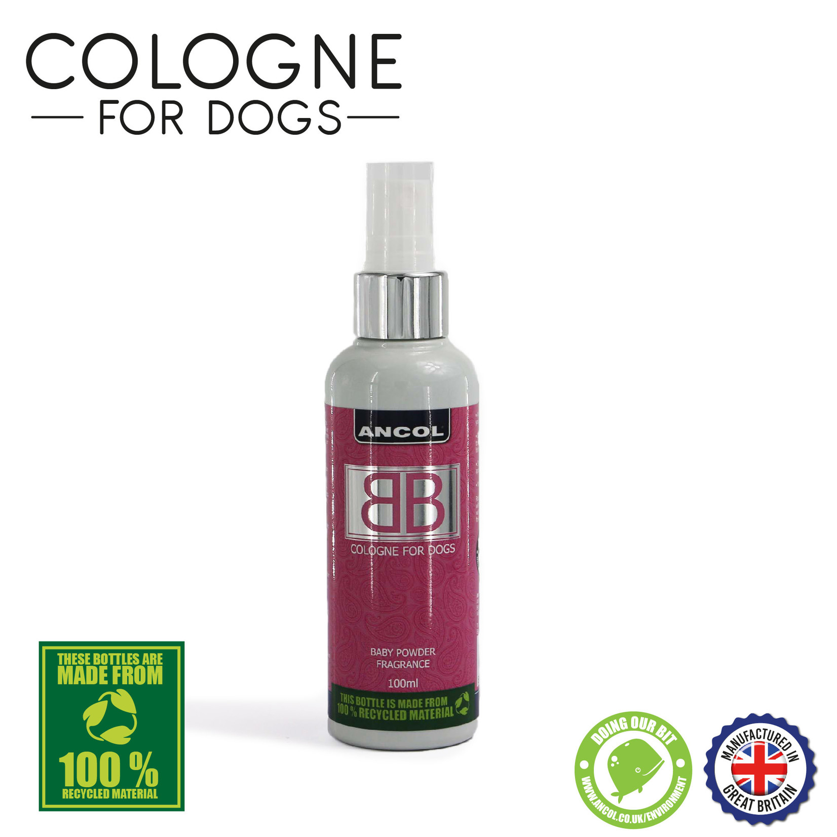 Ancol New Baby Dog Cologne, 100ml