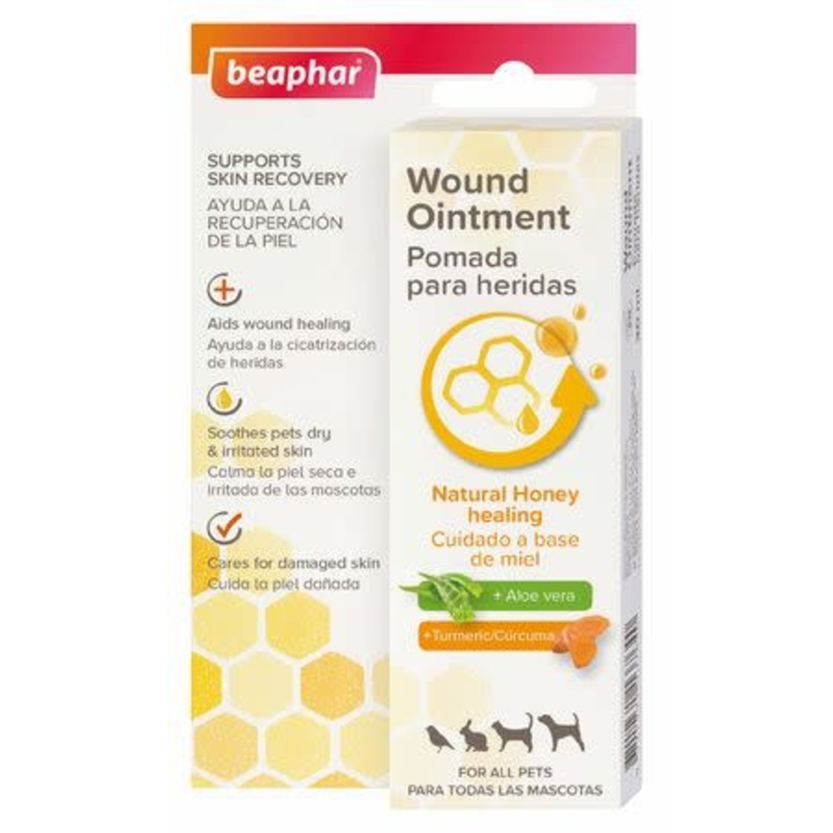 Beaphar Wound Ointment with Tea Tree, Propolis & Aloe Vera for Pets, 30ml