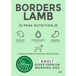 Borders Super Premium Adult Dog Dry Food with Lamb & Rice