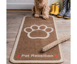 Pet Rebellion Stop Muddy Paws Stars Dog Mat only £11.24