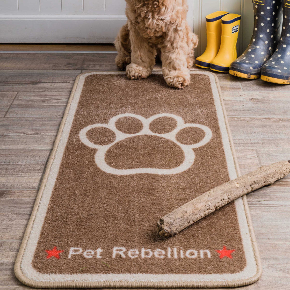 Pet Rebellion Barrier Rug Stop Muddy Paws Biscuit - Petsonline