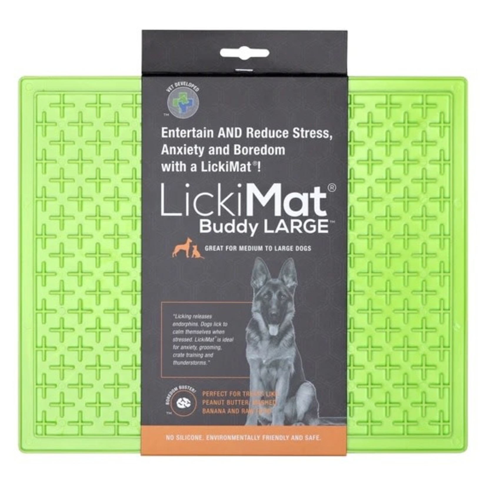 LickiMat Classic Buddy XL Slow Feeder Lick Mat for Dogs