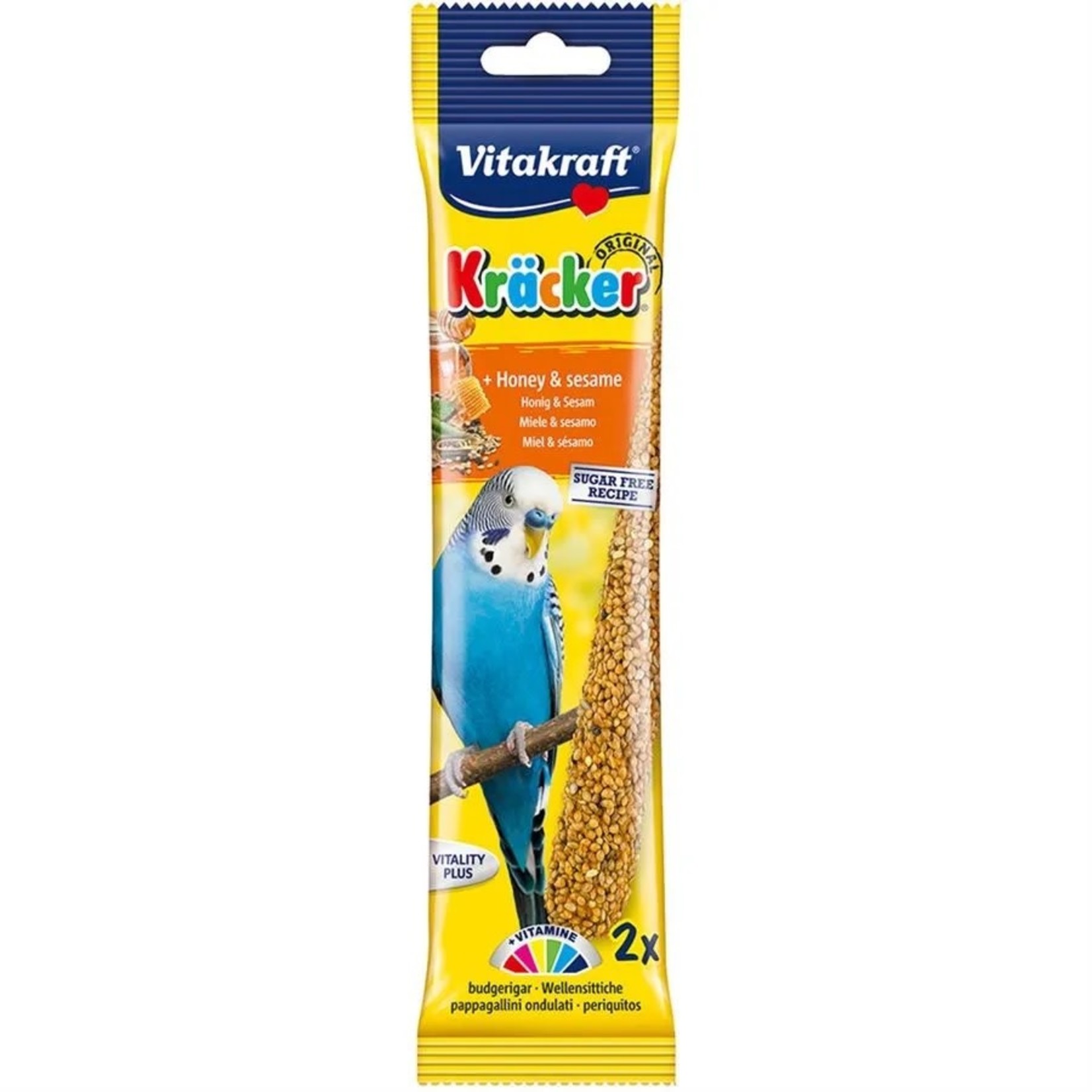 Vitakraft Budgie Honey & Sesame Sticks Treat