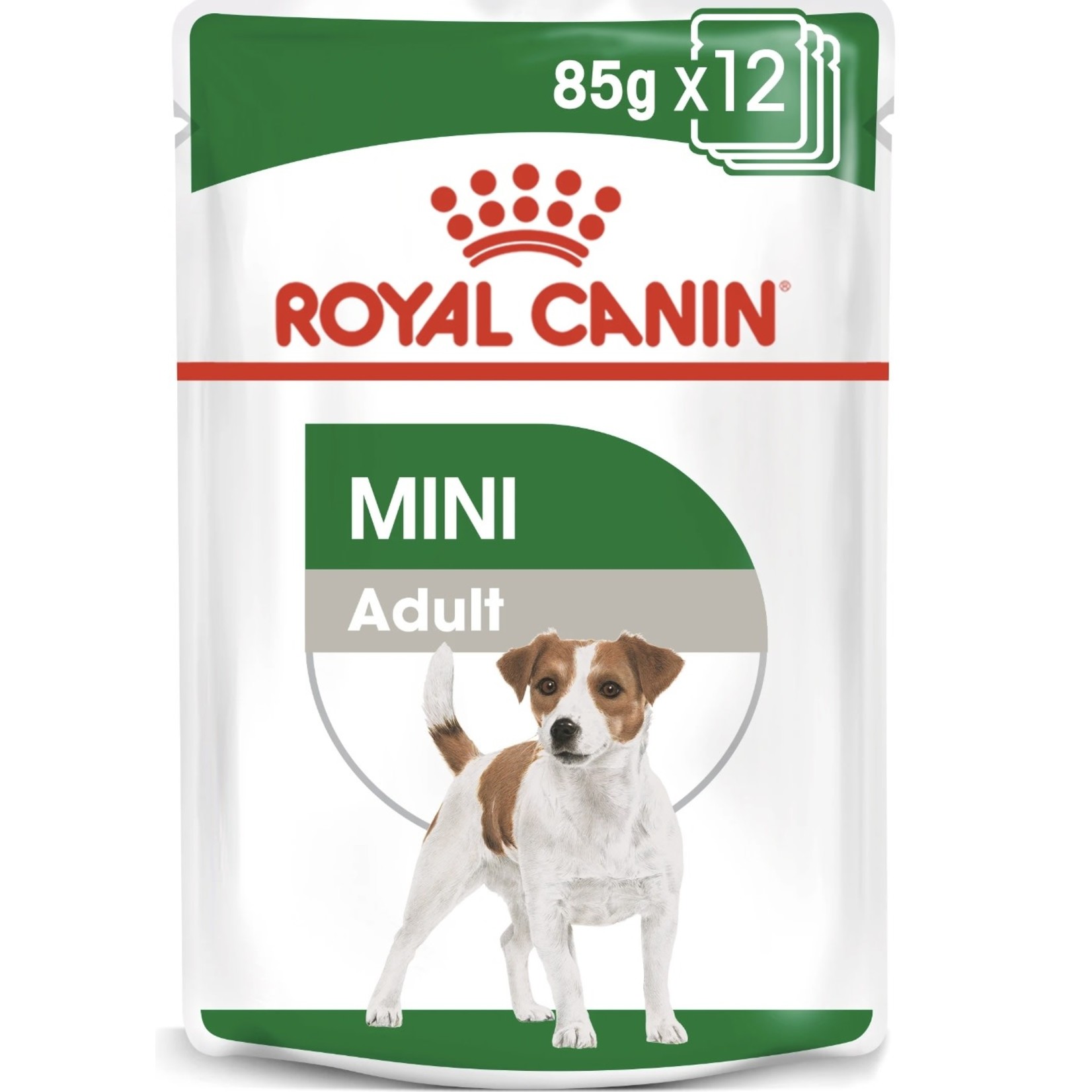 Royal Canin Mini Adult Dog Wet Food Pouch, 85g, box of 12