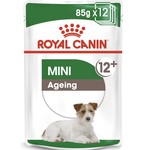 Royal Canin Mini Ageing 12+ Senior Dog Wet Food Pouch, 85g, box of 12