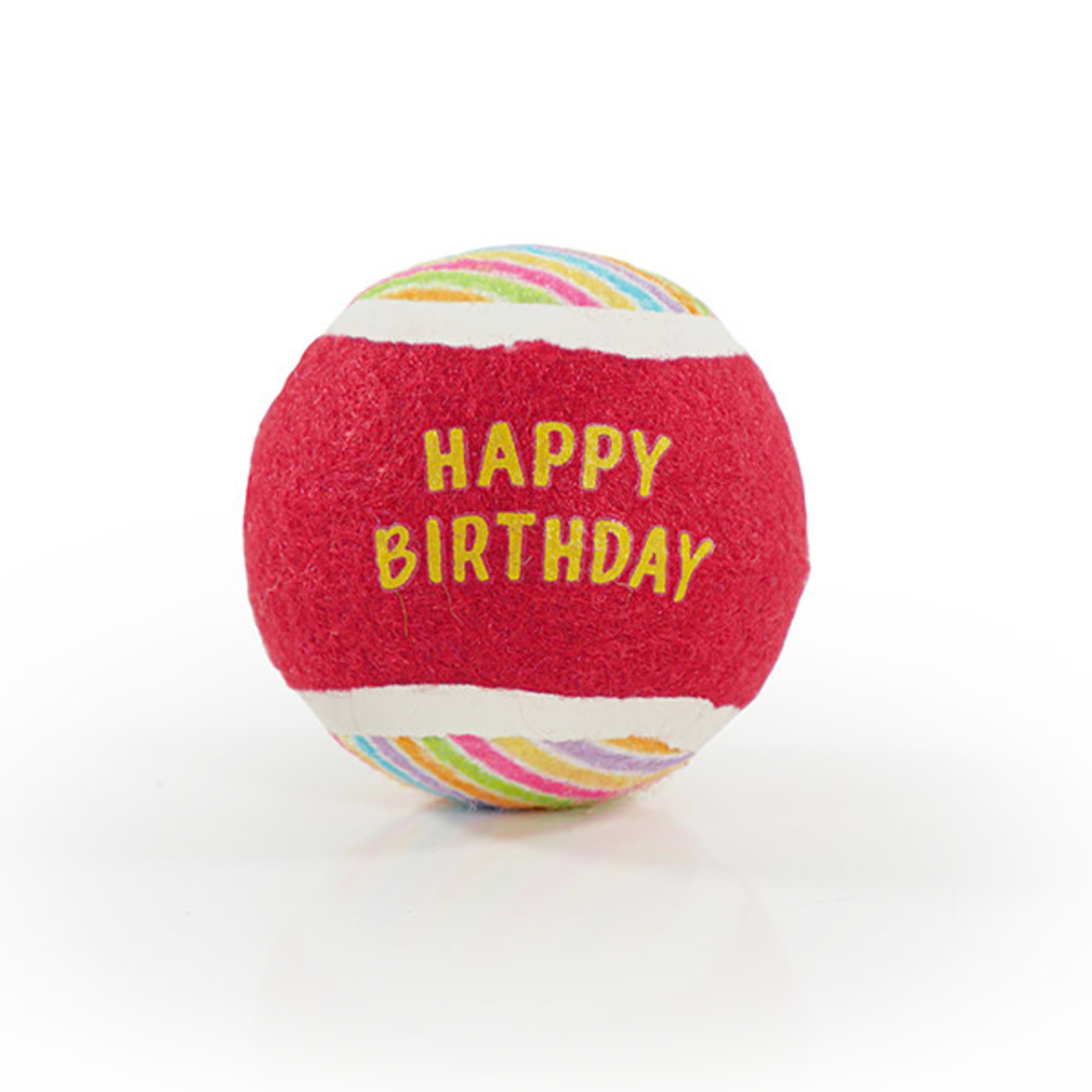 Rosewood Birthday Tennis Balls Dog Toys, 3 pack